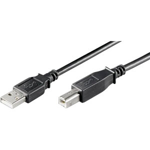 GOOBAY USB 2.0 Kabel, A Stecker auf B Stecker, 3 m