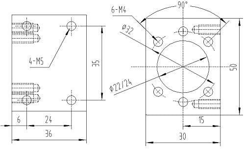 Spindelmutterblock SMB12 für 12mm Kugelumlaufspindeln