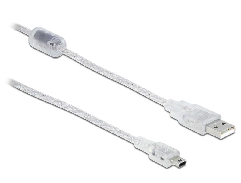 DELOCK 2m USB-Mini-Kabel für Estlcam Klemmenadapter